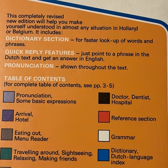 Berlitz New Revised DUTCH Travelers Dictionary Worlds Bestselling Phrase… - Picture 3 of 5